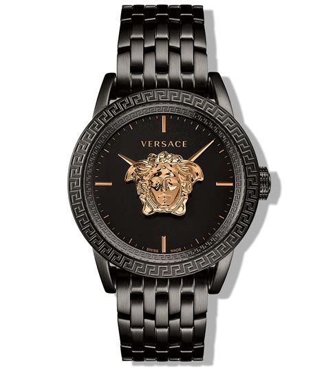 reloj versace hombre negro|reloj versace mujer.